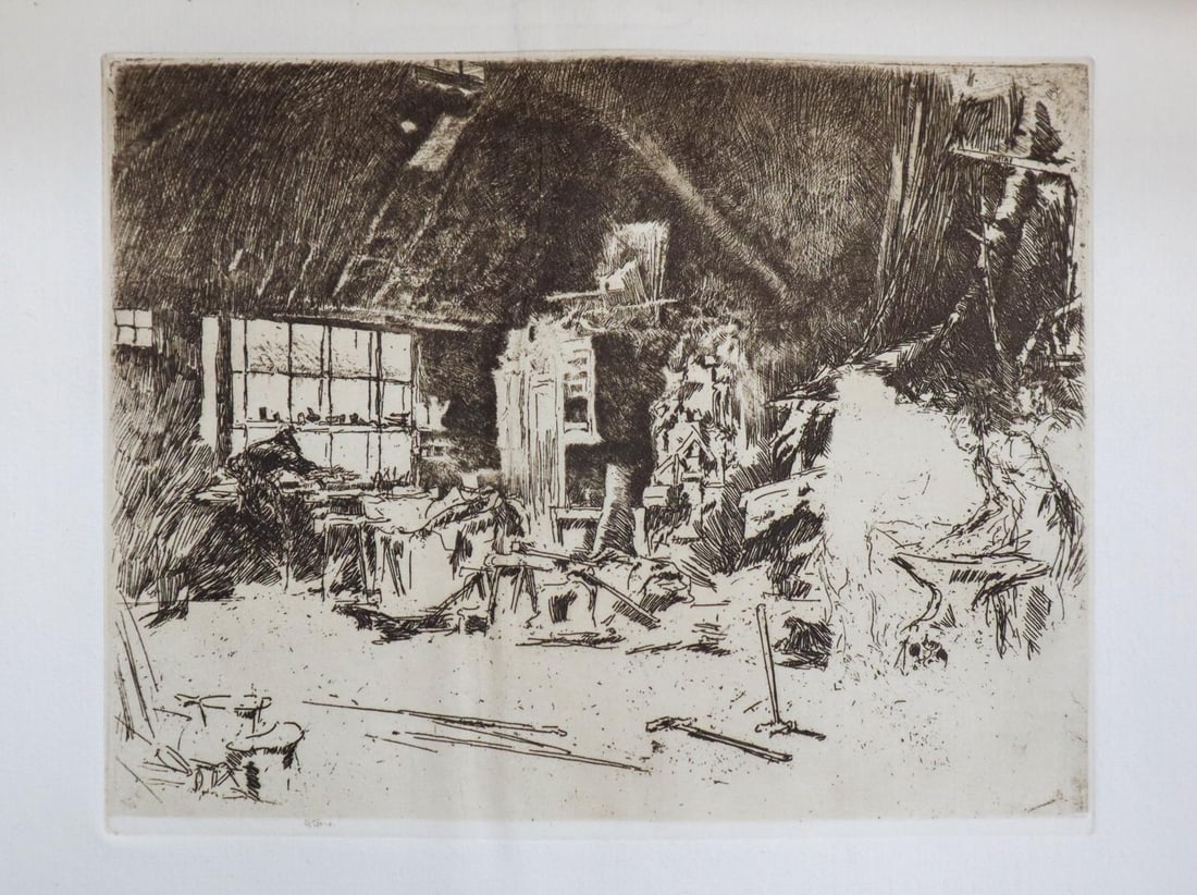 James McNeill Whistler (After) - The Smithy (1 of 1)