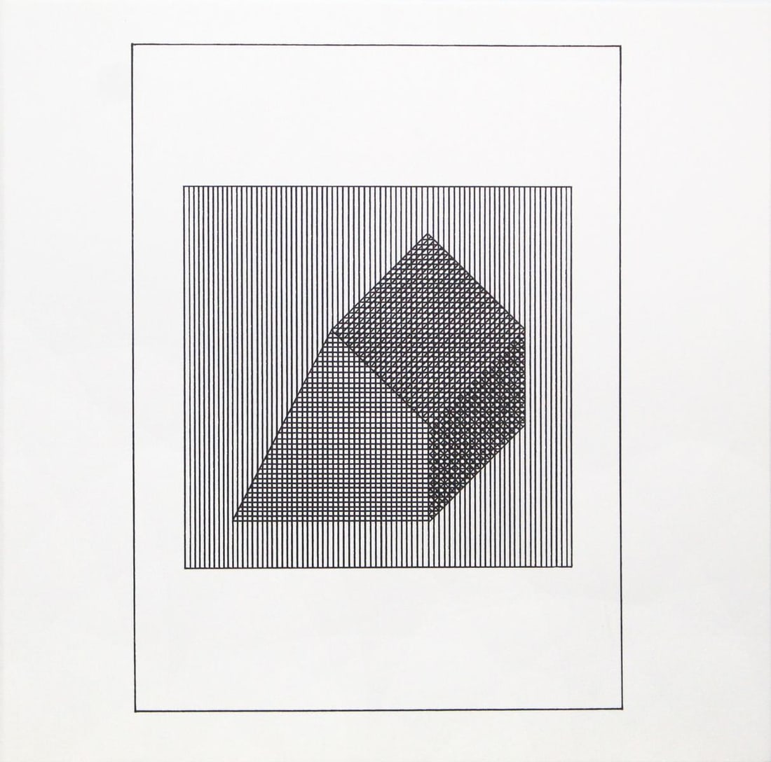 Sol Lewitt - Untitled X from "Ficciones: Jorge Luis: Artist: Sol Lewitt Title: Untitled X from "Ficciones: Jorge Luis Borges" Year: 1984 Dimensions: 8in. by 8in. Weight: 0 Edition: From the rare limited edition of