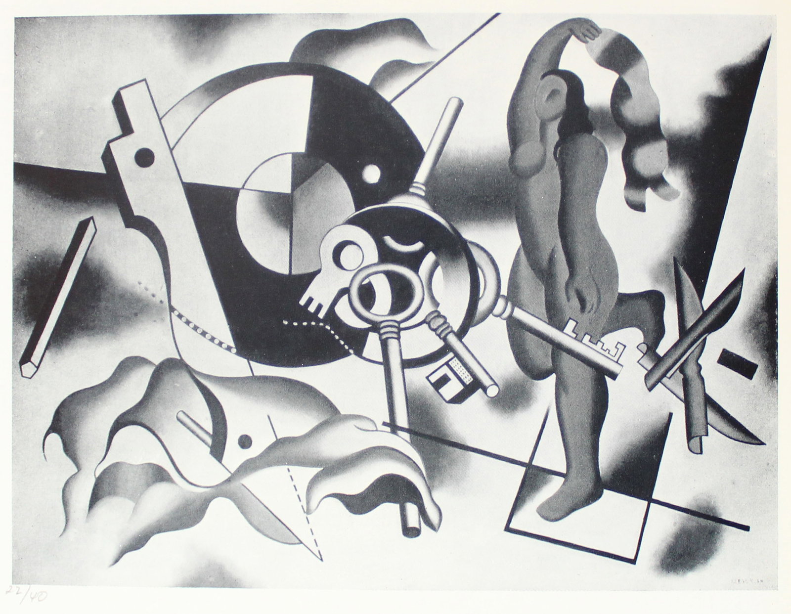 Fernand Leger - La Femme aux Cles (After) (1 of 2)