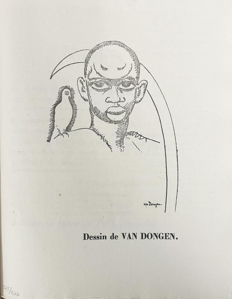 Van Dongen - Dessin 5: Artist: Van Dongen Title: Dessin 5 Year: 1919 Dimensions: 11 1/2in. by 9in. Edition: From the rare limited editon of 420 Publisher: A La Belle Editions