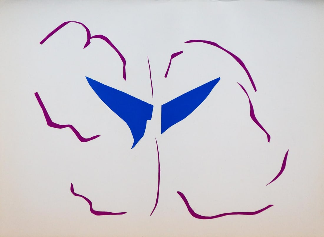 Henri Matisse - Untitled from Verve Suite: Artist: Henri Matisse Title: Untitled from Verve Suite Year: 1952 Dimensions: 14in. by 10 1/4in. Edition: From the rare limited edition Publisher: Teriade Paris Dec 1952. Suite: Verve Medium: