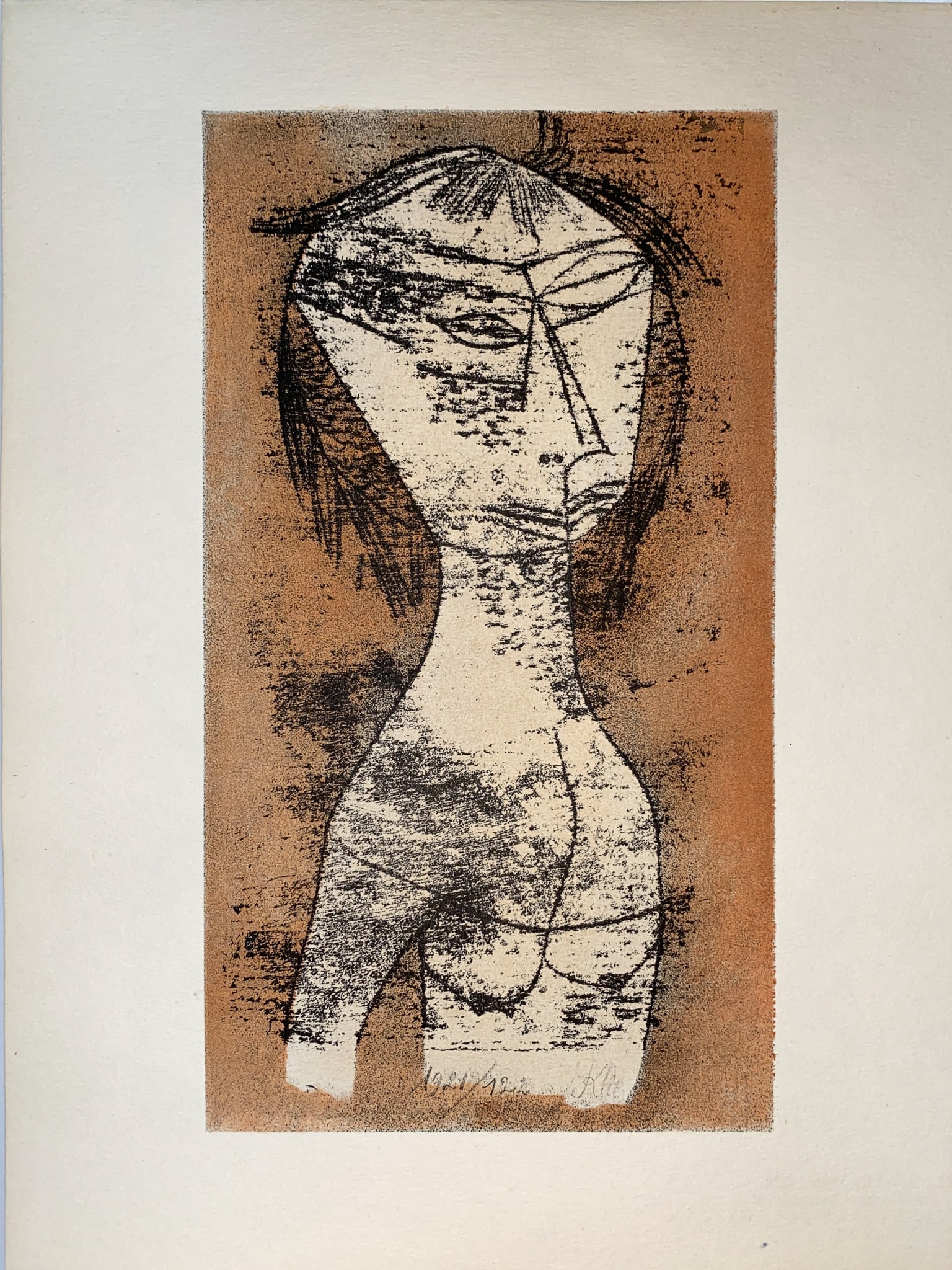 Paul Klee - Saint of the Inner Light: Artist: Paul Klee Title: Saint of the Inner Light Year: 1947 Dimensions: 9in. by 12in. Edition: from the rare limited edition of 2000 Publisher: The Museum Of M
