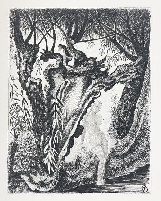 Pierre Dubreuil - Untitled: Artist: Pierre Dubreuil Title: Untitled Year: 1946 Dimensions: 13 1/2in. by 10 1/4in. Edition: From the rare limited edition of 300 Publisher: Le Gerbier