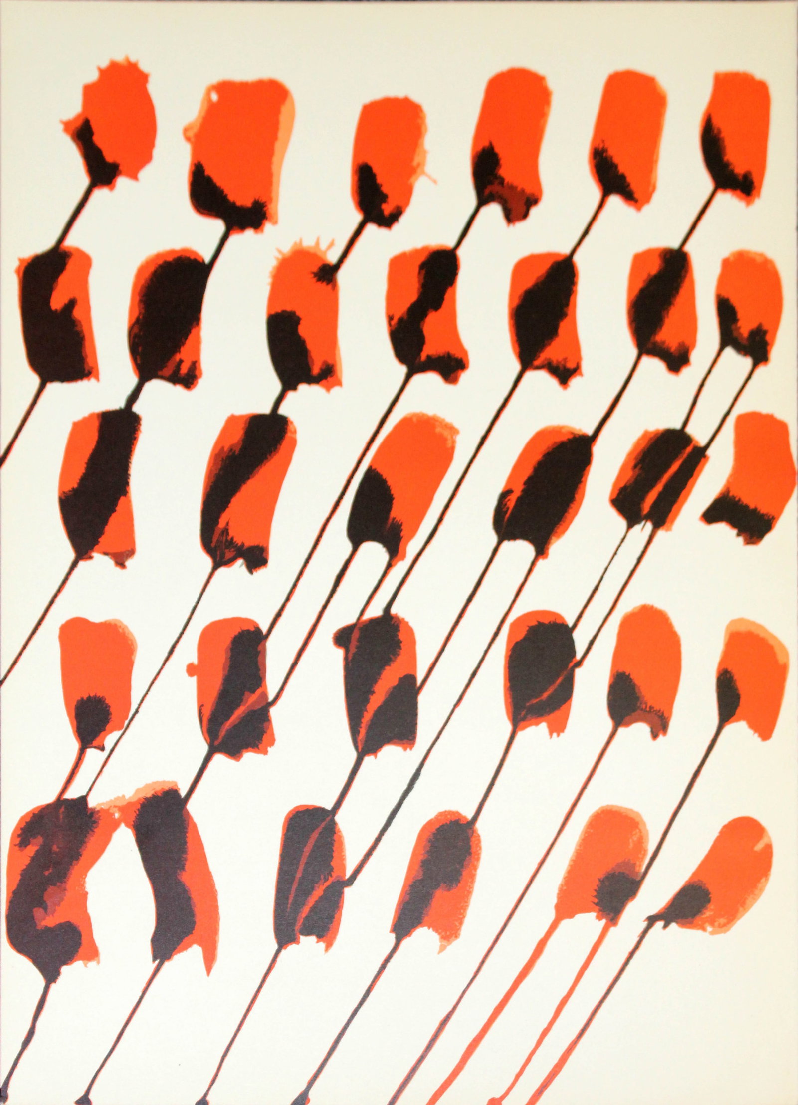 Alexander Calder - Untitled 156: Artist: Alexander Calder Title: Untitled 156 Year: 1966 Dimensions: 11in. by 15in. Edition: From the rare limited edition Publisher: Maeght Paris Suite: Derriere le Miroir No 156 Medium: Original