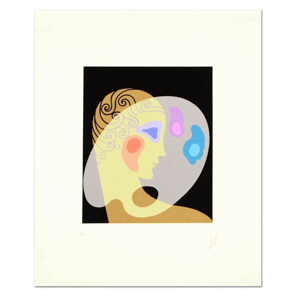 Erte - Cosmetic Palette: Artist: Erte Title: Cosmetic Palette Dimensions: 20in. by 15 1/2in. Edition: From the Rare Limited Edition of 350 Medium: Serigraph on Paper Condition: Excellent Signature Details: Hand signed and