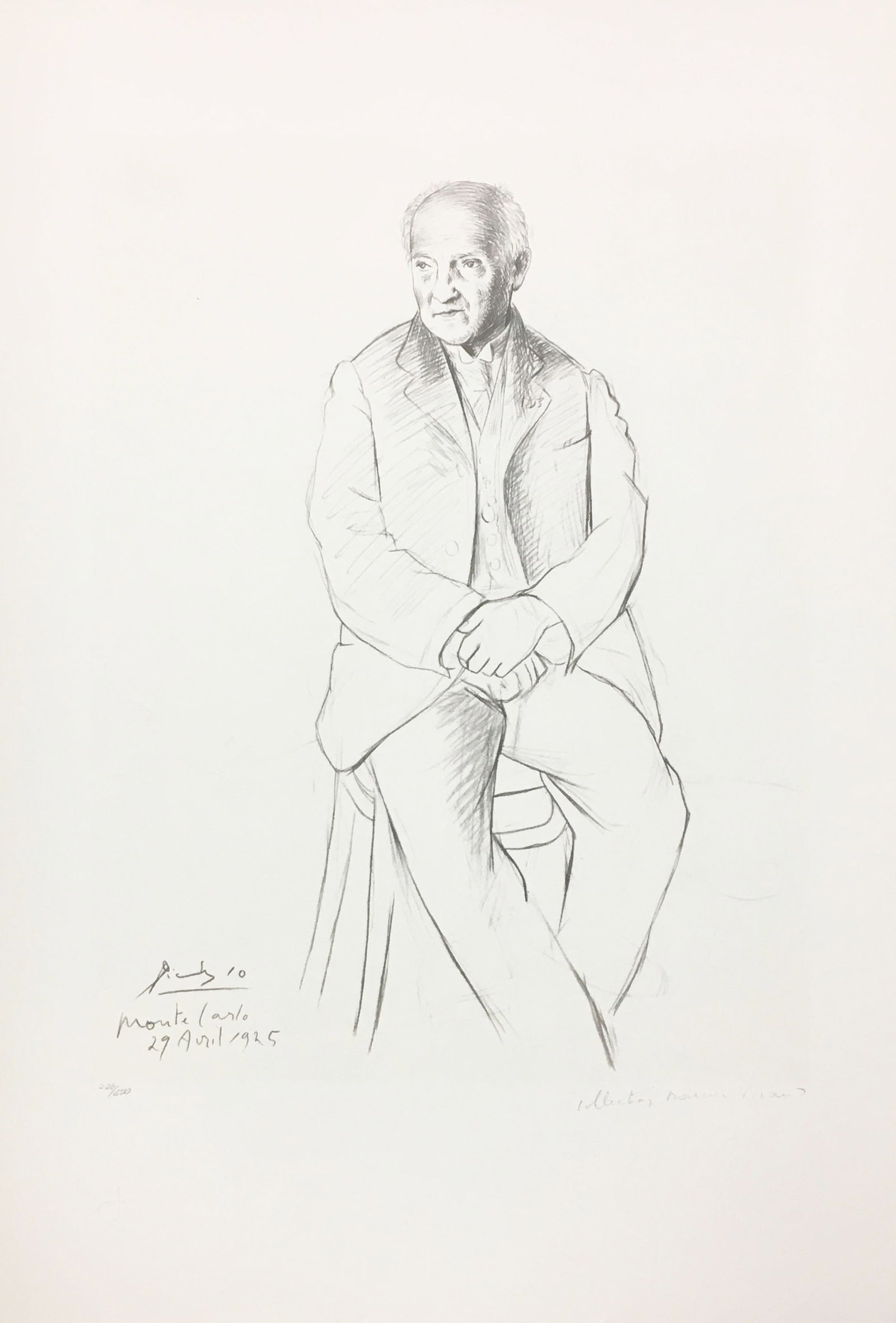 Pablo Picasso (After) - Portrait of La Scala (1 of 1)