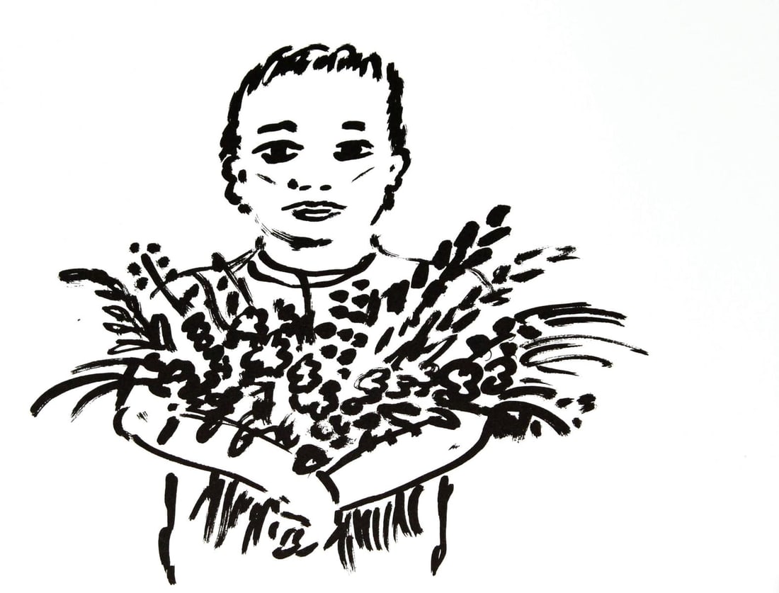 Keith Haring and Brion Gysin - Fault Lines: Artist: Keith Haring and Brion Gysin Title: Fault Lines Year: 1986 Dimensions: 8.7in. by 11.2in. Edition: From the rare limited edition of 200 Publisher: Edition Schellmann & Kluser Munich Suite: