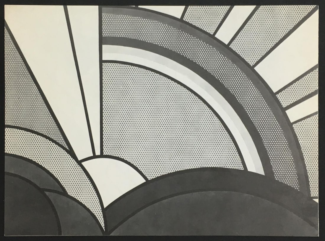 Roy Lichtenstein - After Modern Painting with Sun Rays: Artist: Roy Lichtenstein Title: After Modern Painting with Sun Rays Year: 1967 Dimensions: 8in. by 11in. Edition: From the Rare Limited Edition Publisher: Contemporary Arts Center Medium: Offset