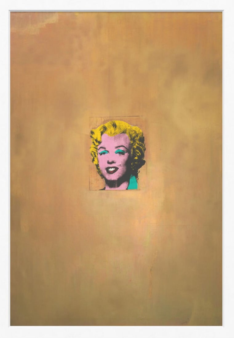 Andy Warhol (After) - Gold Marilyn Monroe: Artist: Andy Warhol (After) Title: Gold Marilyn Monroe Year: 2018 Dimensions: 14in. by 11in. Edition: From the Rare Limited Edition Publisher: Museum of Modern
