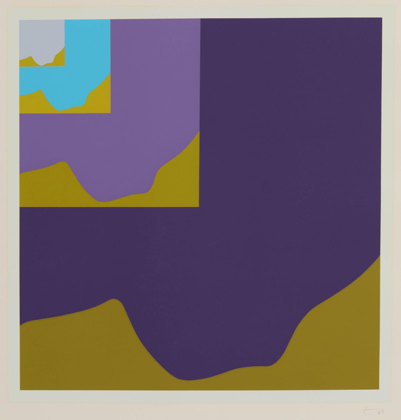 Ernest Trova - Untitled (from Falling Man Manscapes portfolio): Artist: Ernest Trova Title: Untitled (from Falling Man Manscapes portfolio) Year: 1969 Dimensions: 28 x 28 in. Edition: a proof from the printmaker Charles Cardinale private c