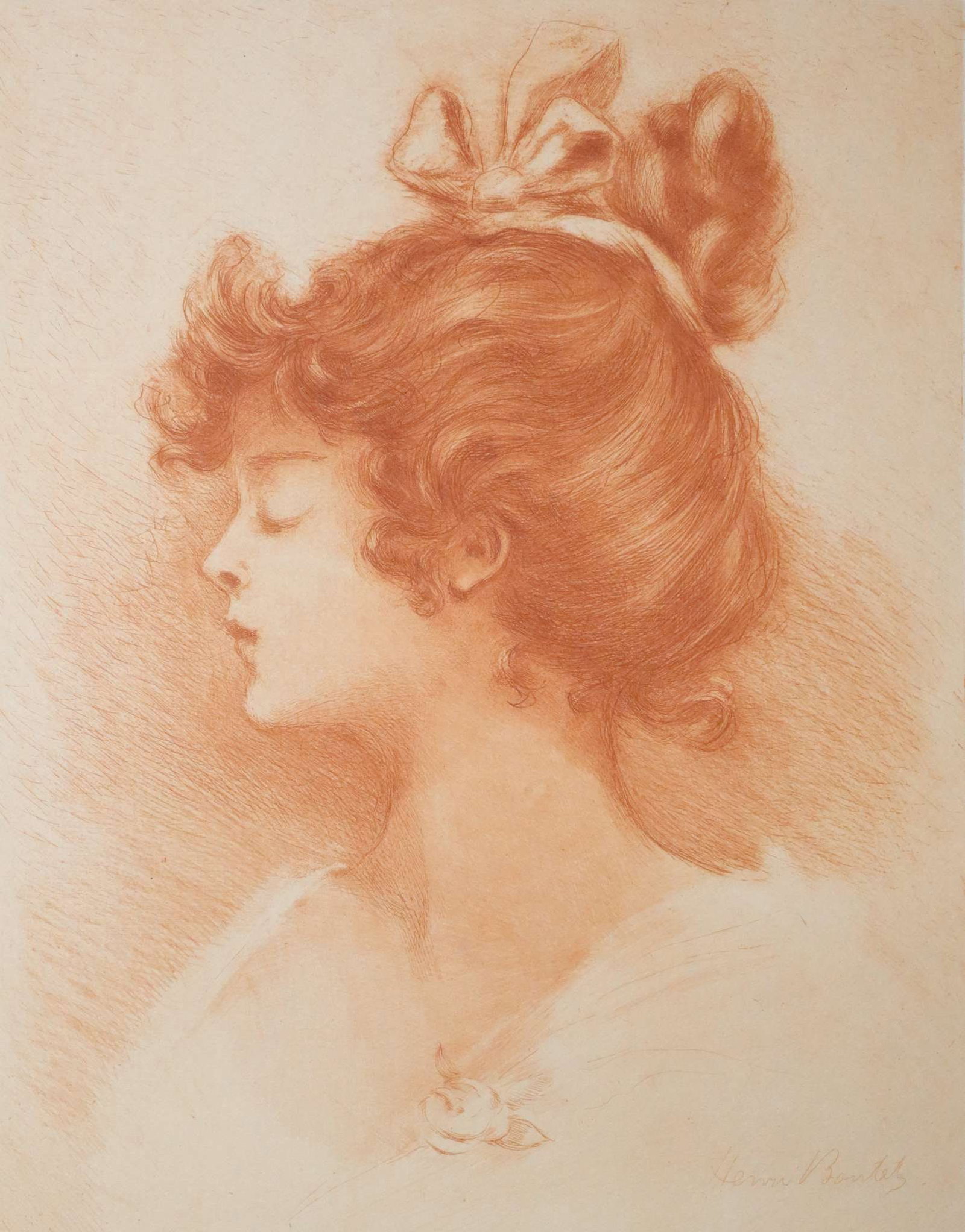 Sir Thomas Lawrence - Paulinette: Artist: Sir Thomas Lawrence Title: Paulinette Year: 1904 Dimensions: 9 3/8 x 12 3/8 in. Edition: From the rare limited edition Publisher: L'Atelier d'Art