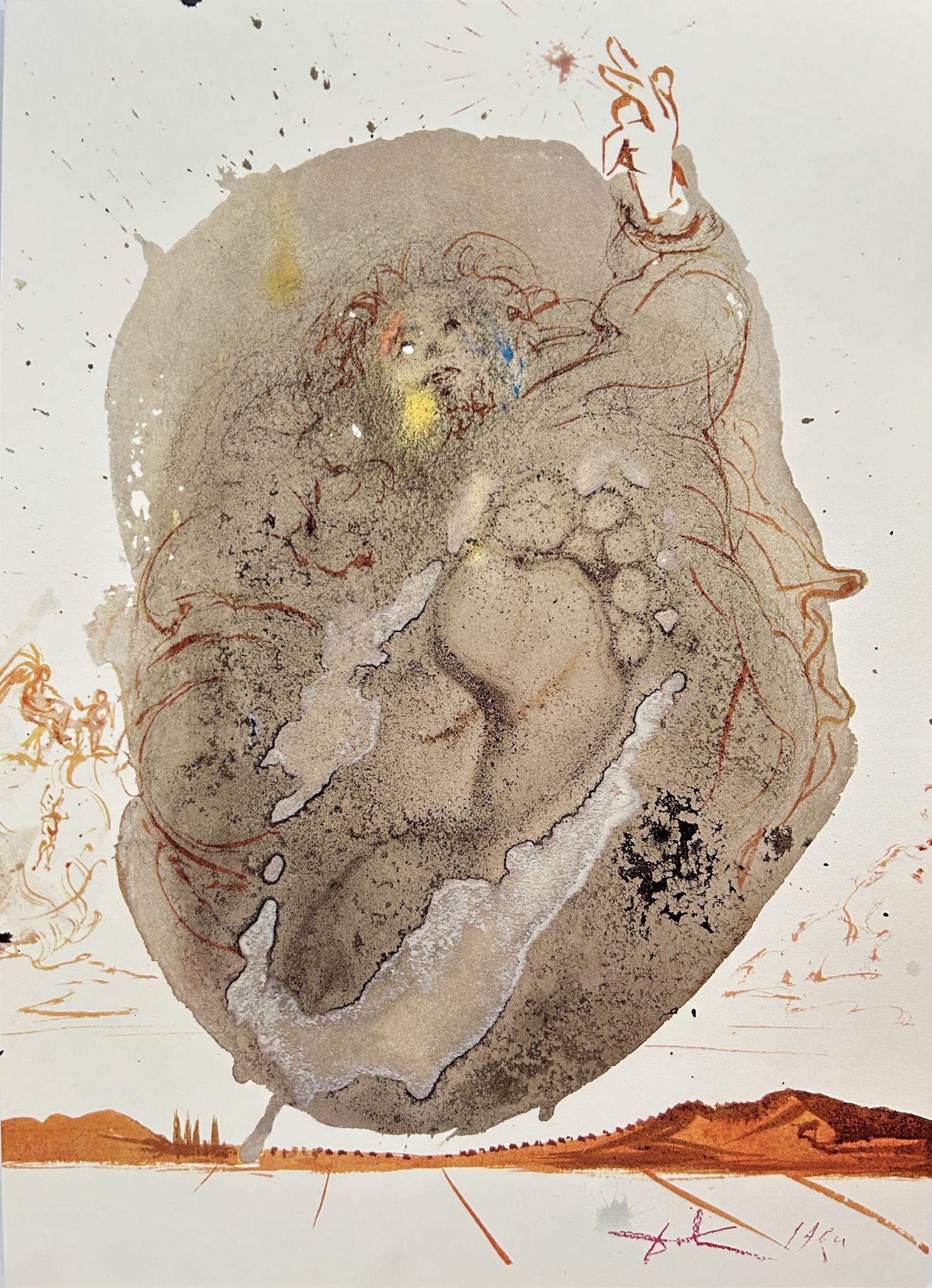 Salvador Dali - Let Us Make Man In Our Image And Likeness (from Biblia Sacra): Artist: Salvador Dali Title: Let Us Make Man In Our Image And Likeness (from Biblia Sacra) Year: 1969 Dimensions: 19 x 13 3/4 in. Edition: from the rare Limited Edition of 149