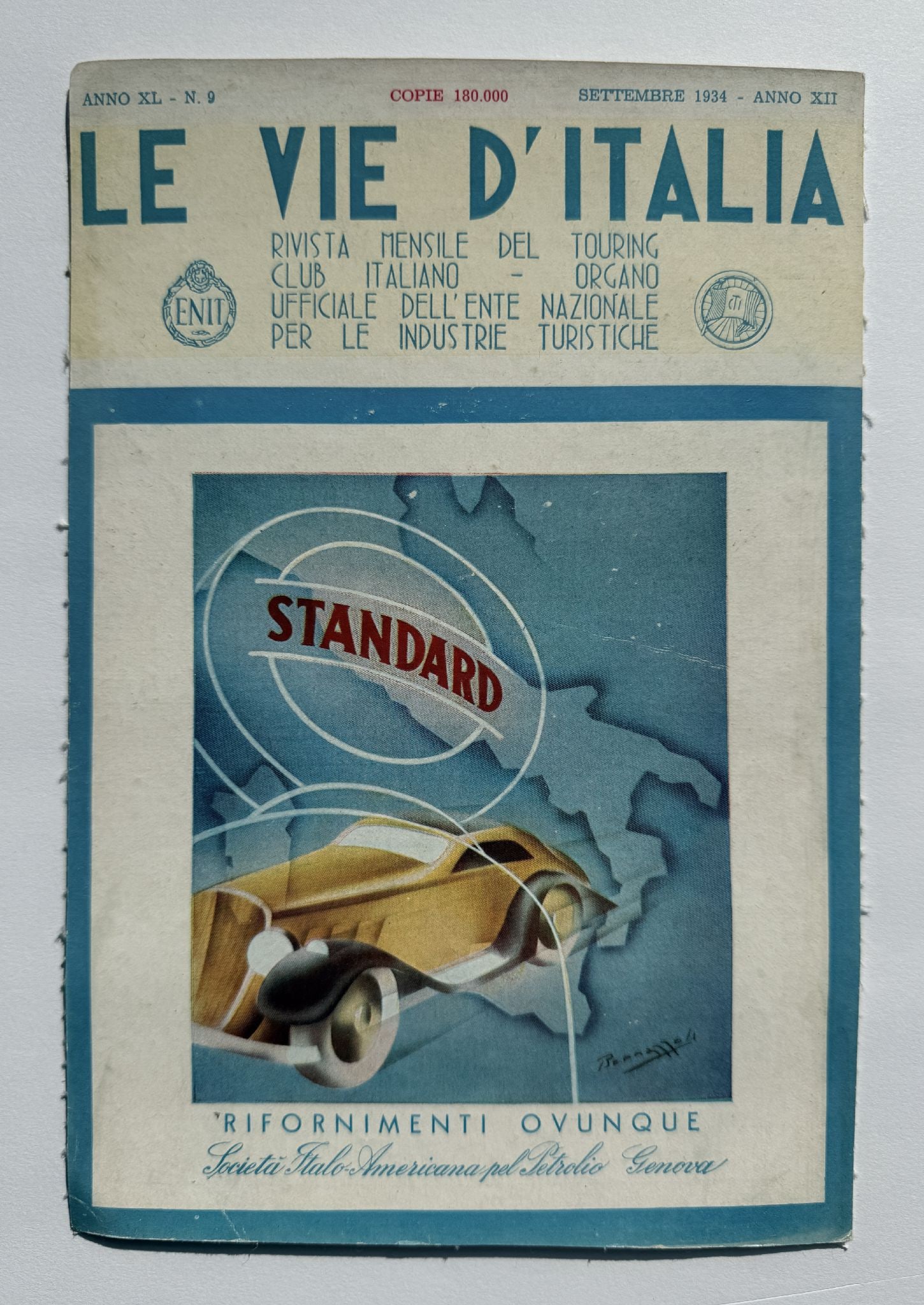 Vintage Advertisement - Vintage Italian Advertisement Circa 1932 (1 of 1)