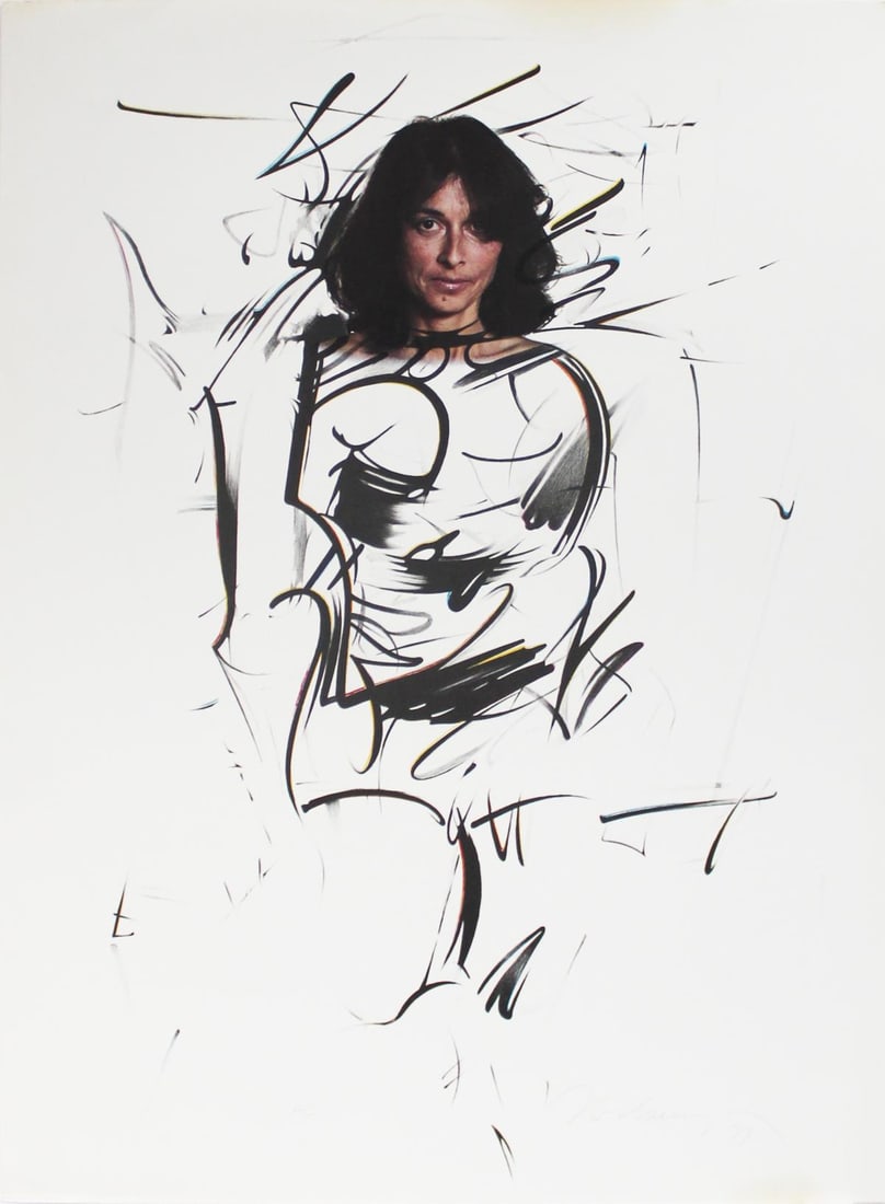 Mel Ramos - I Still Get a Thrill When I See Bill II: Artist: Mel Ramos Title: I Still Get a Thrill When I See Bill II Year: 1979 Dimensions: 28.5in. by 21in. Edition: from the limited edition of 500 Suite: I Still