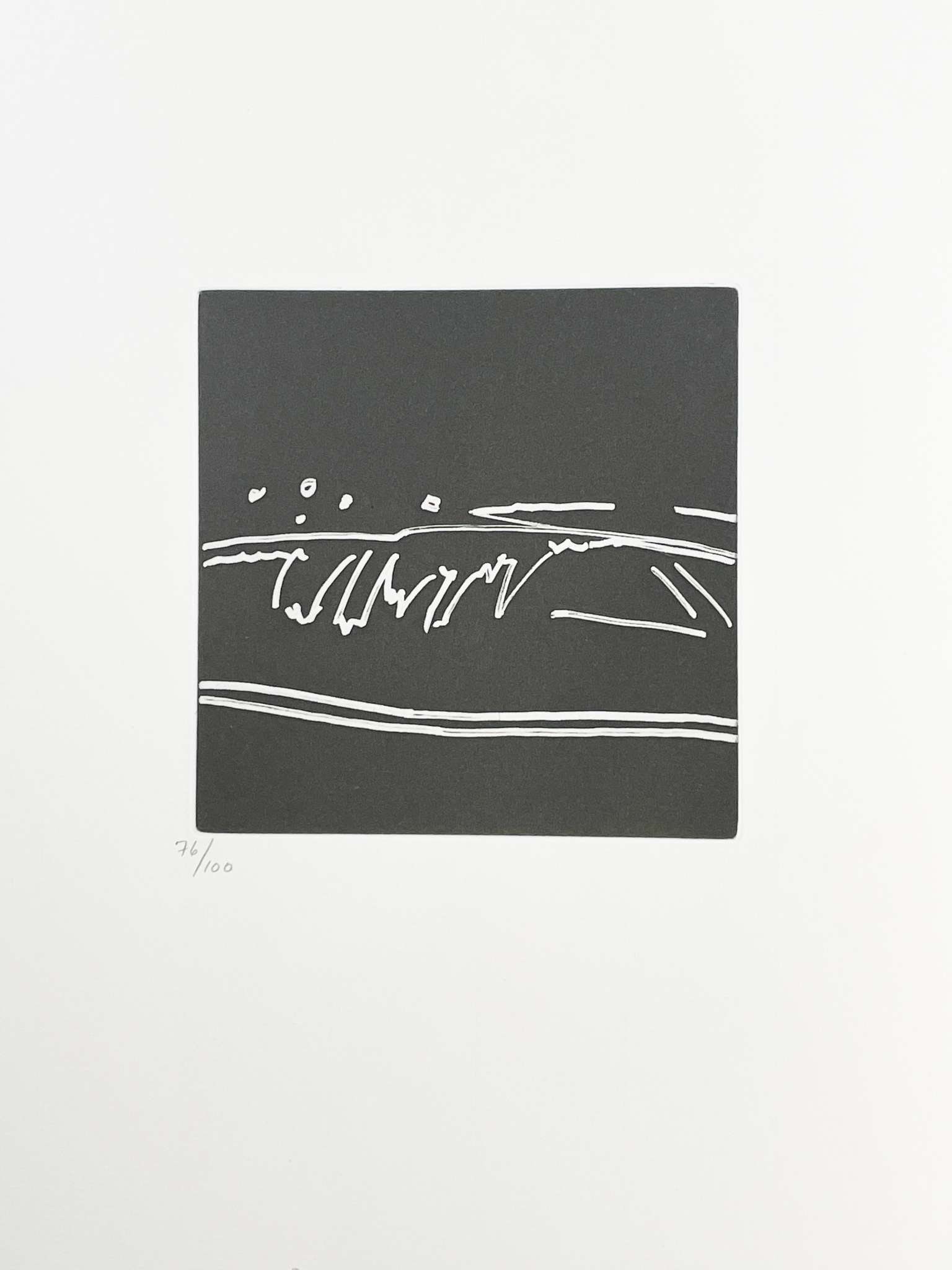 Alex Katz - Extreme Patience: Artist: Alex Katz Title: Extreme Patience Year: 2005 Dimensions: 9 x 12 in. Edition: From the rare limited edition of 100 Publisher: Arion Press Suite: Gloria Medium: Original Etching on paper
