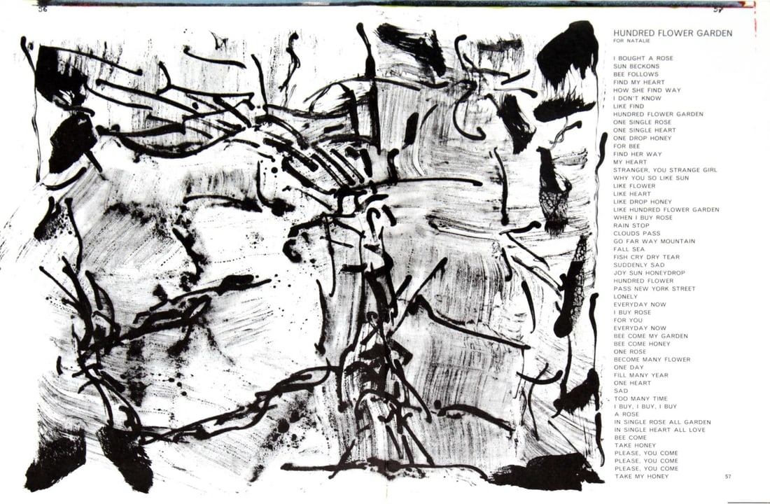 Jean-Paul Riopelle - Hundred Flower Garden: Artist: Jean-Paul Riopelle Title: Hundred Flower Garden Year: 1964 Dimensions: 16in. by 22in. Edition: From the rare limited edition Publisher: E.W. Kornfeld Switzerland Suite: One Cent Life Medium: