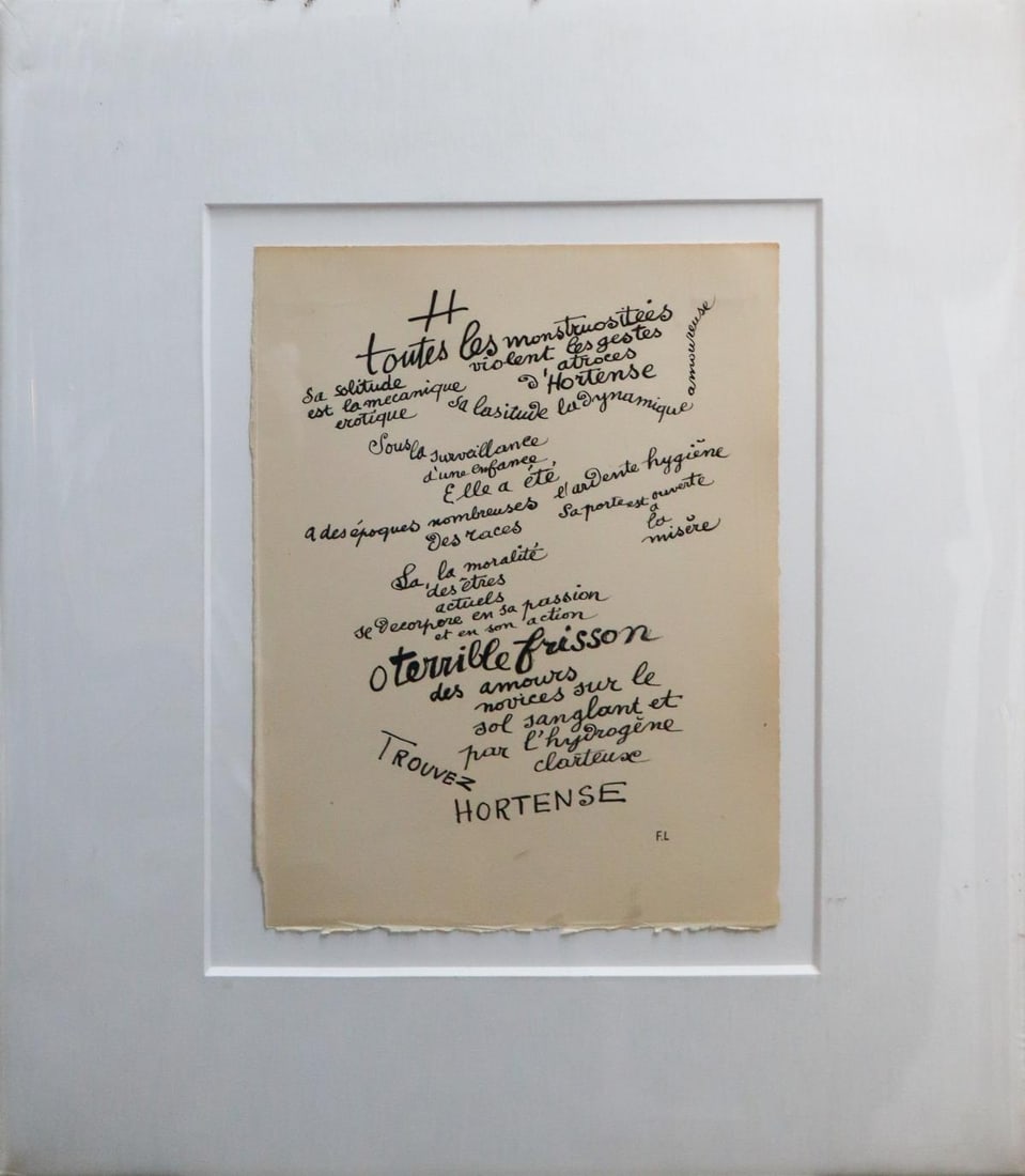 Fernand Leger - Untitled: Artist: Fernand Leger Title: Untitled Dimensions: 13in. by 9.75in. Edition: From the rare limited edition Publisher: Roth & Sauter Lausanne Medium: Original li
