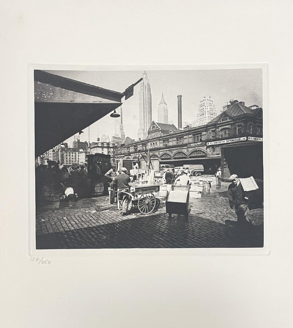 Joseph Mitchell - Untitled I: Artist: Joseph Mitchell Title: Untitled I Year: 1991 Dimensions: 8 3/4in. by 11 1/2in. Edition: Numbered from the rare limited edition of 250 Publisher: Limited