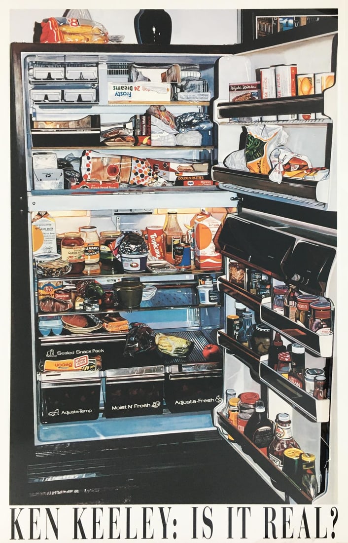 Ken Keeley - Is It Real?: Artist: Ken Keeley Title: Is It Real? Dimensions: 45in. by 31in. Edition: From the Rare Limited Edition Medium: Offset Lithograph on Paper Condition: Excellent Comes with Letter of authenticity and