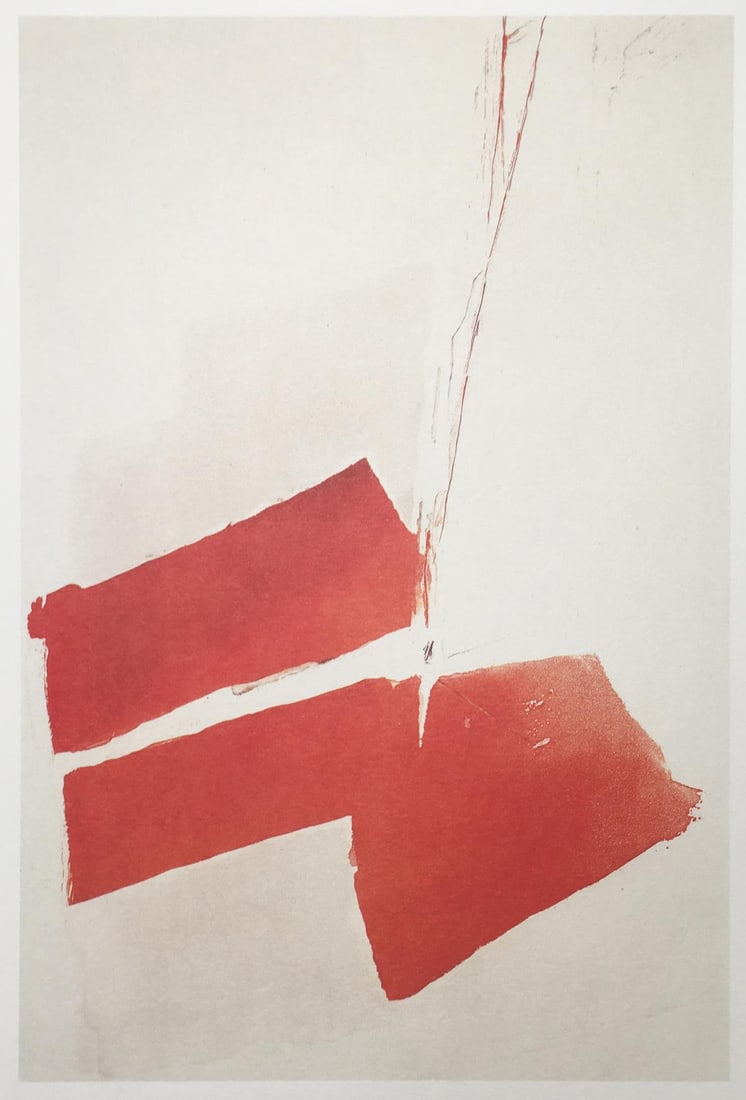Pierre Tal-Coat - Untitled: Artist: Pierre Tal-Coat Title: Untitled Year: 1990 Dimensions: 13 1/2in. by 9 1/4in. Edition: From the Rare Limited Edition Publisher: Credit Lyonnais Foundatio