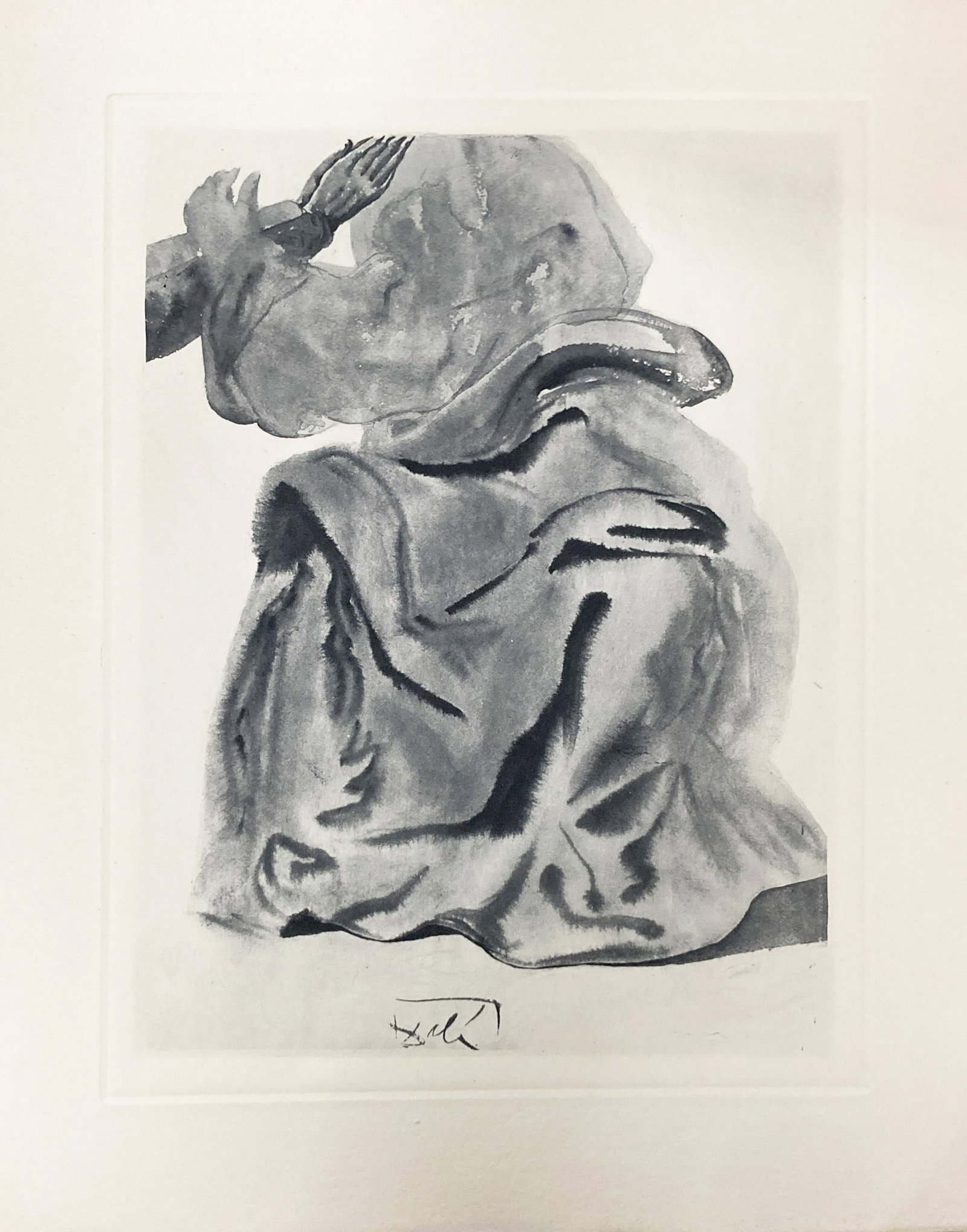Salvador Dali - To the Empyrean: Artist: Salvador Dali Title: To the Empyrean Year: 1964 Dimensions: 13 x 10 in. Edition: From the rare limited edition of 165 Publisher: Les Heures Claires, Par