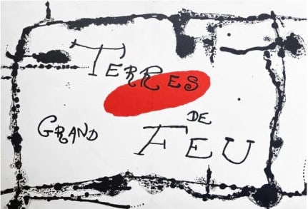 Joan Miro - Untitled V From Derriere Le Miroir: Artist: Joan Miro Title: Untitled V From Derriere Le Miroir Year: 1956 Dimensions: 15in. by 22in. Edition: From the Rare Limited Edition Publisher: Mourlot Pari