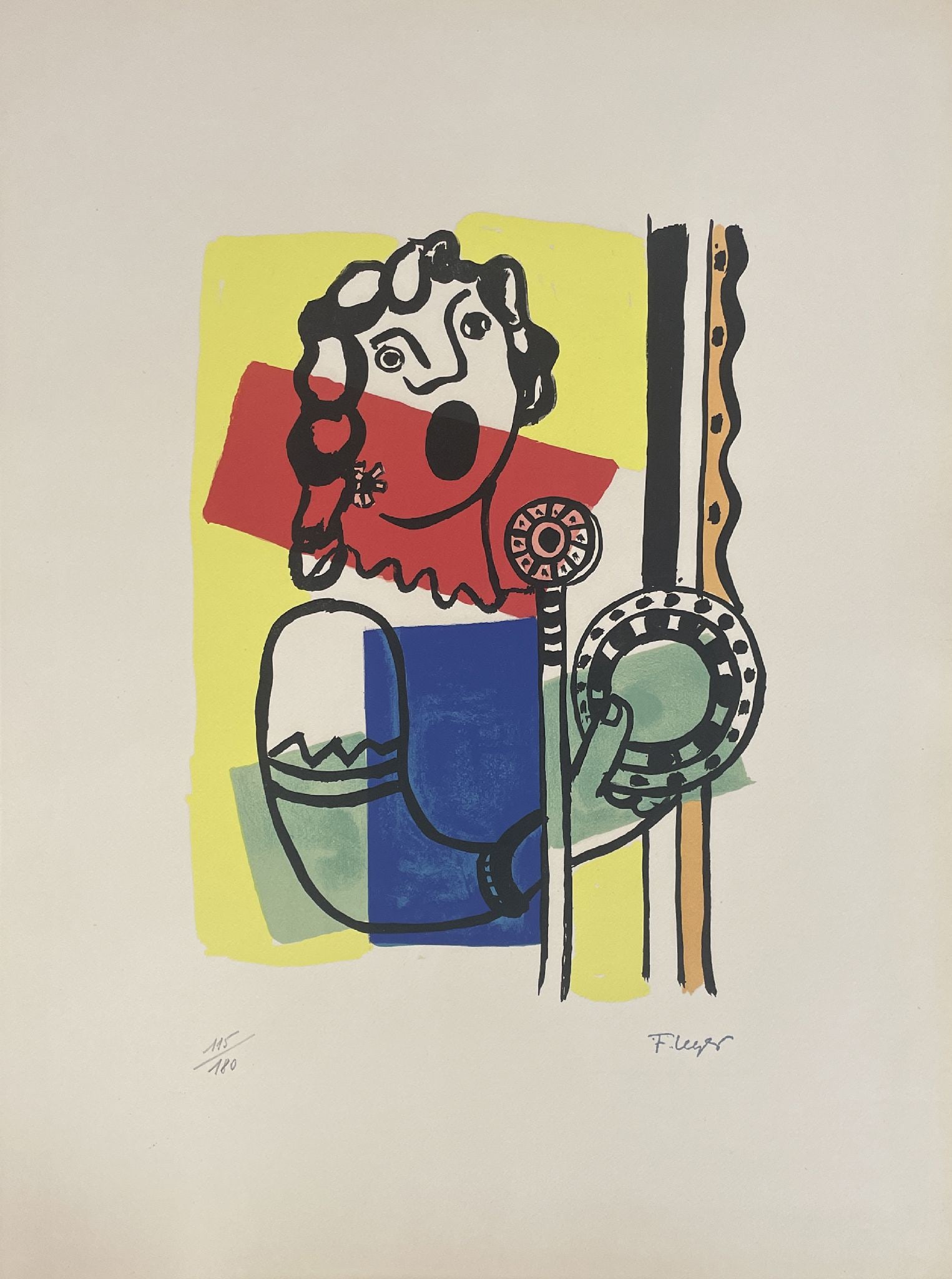 Fernand Leger - La Chanteuse De La Radio (1 of 1)