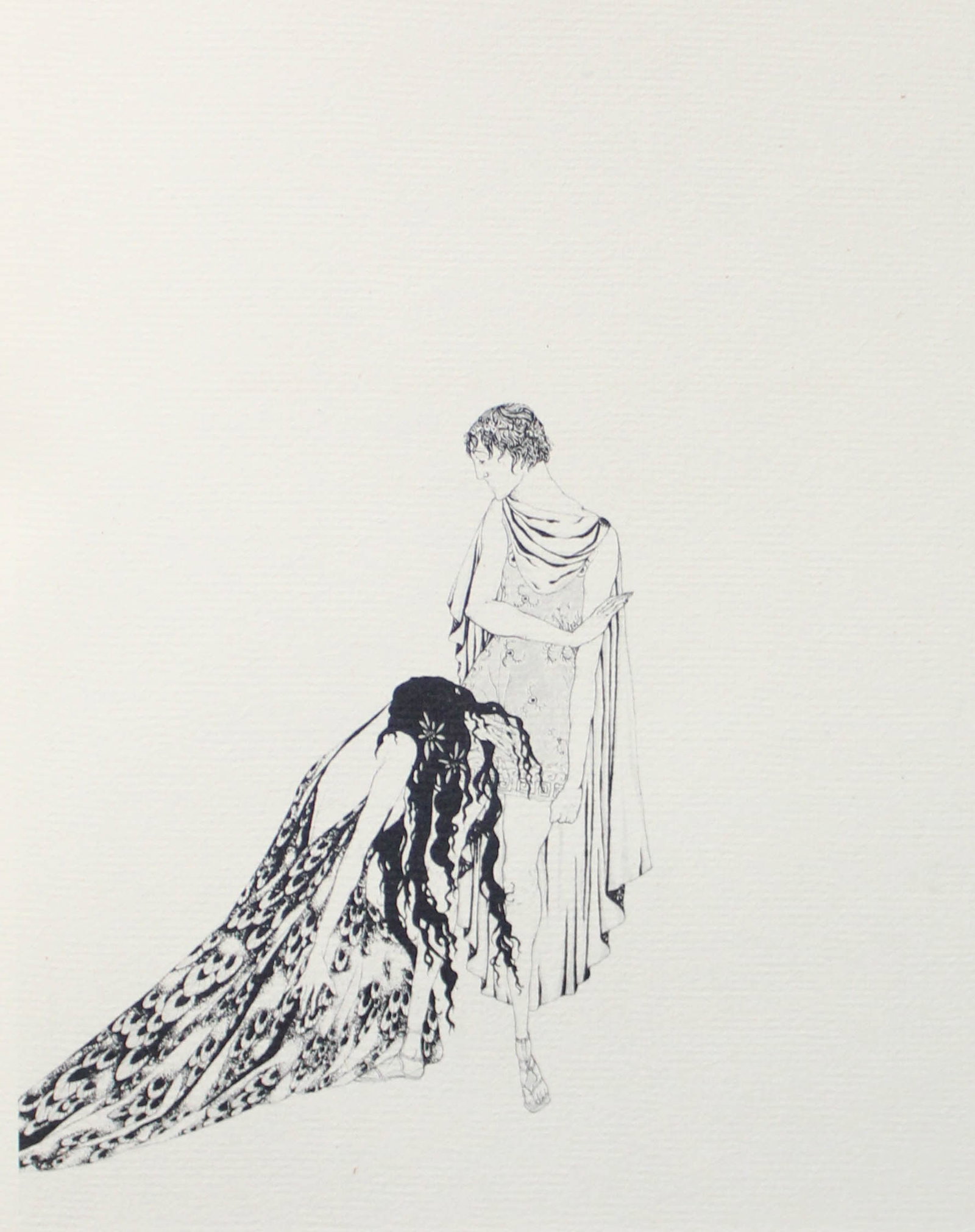Alastair - He Knew Her to be a Vampire from the Temptation of St Anthony: Artist: Alastair Title: He Knew Her to be a Vampire from the Temptation of St Anthony Year: 1925 Dimensions: 12 3/4 x 9 7/8 in. Edition: From the Rare Limited Edition of 975 Publisher: Alfred A