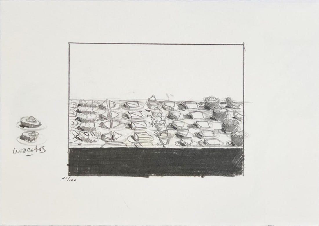 Wayne Thiebaud - Sketchbook 5 - 2