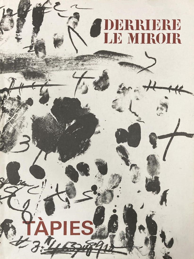 Antoni Tapies - Cover for Derriere le Miroir 175 (1 of 1)