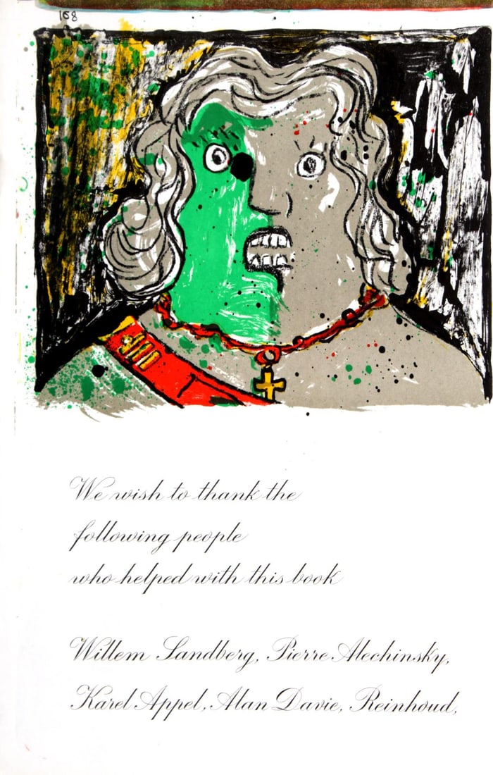 Enrico Baj - Untitled from "One Cent Life": Artist: Enrico Baj Title: Untitled from "One Cent Life" Year: 1964 Dimensions: 16in. by 11in. Edition: From the rare limited edition Publisher: E.W. Kornfeld Switzerland Suite: One Cent Life Medium: