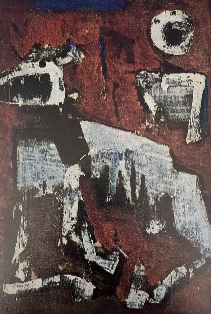 Marino Marini - Horse and Rider 1960: Artist: Marino Marini Title: Horse and Rider 1960 Year: 1965 Dimensions: 5 1/2in. by 8 1/4in. Weight: 0 Edition: From the rare limited edtion Publisher: Philadelphia Museum of Art Medium: Original