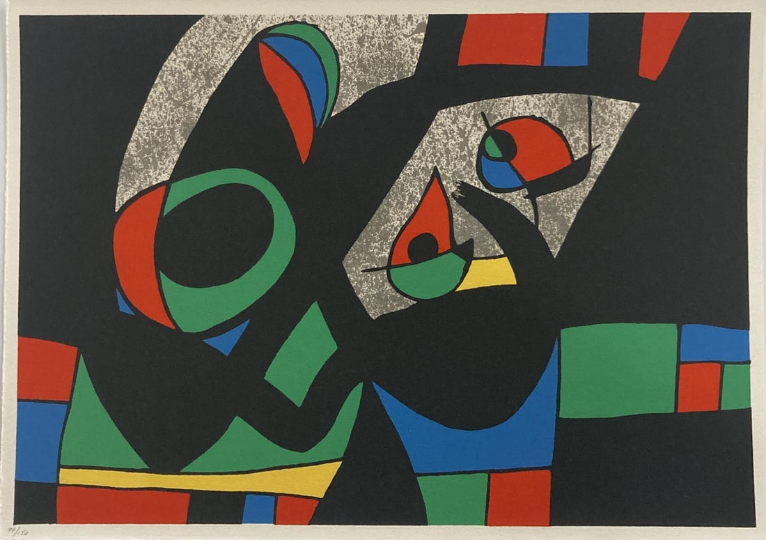 Joan Miro - Le Lezard aux Plumes d'Ord 4 (1 of 1)