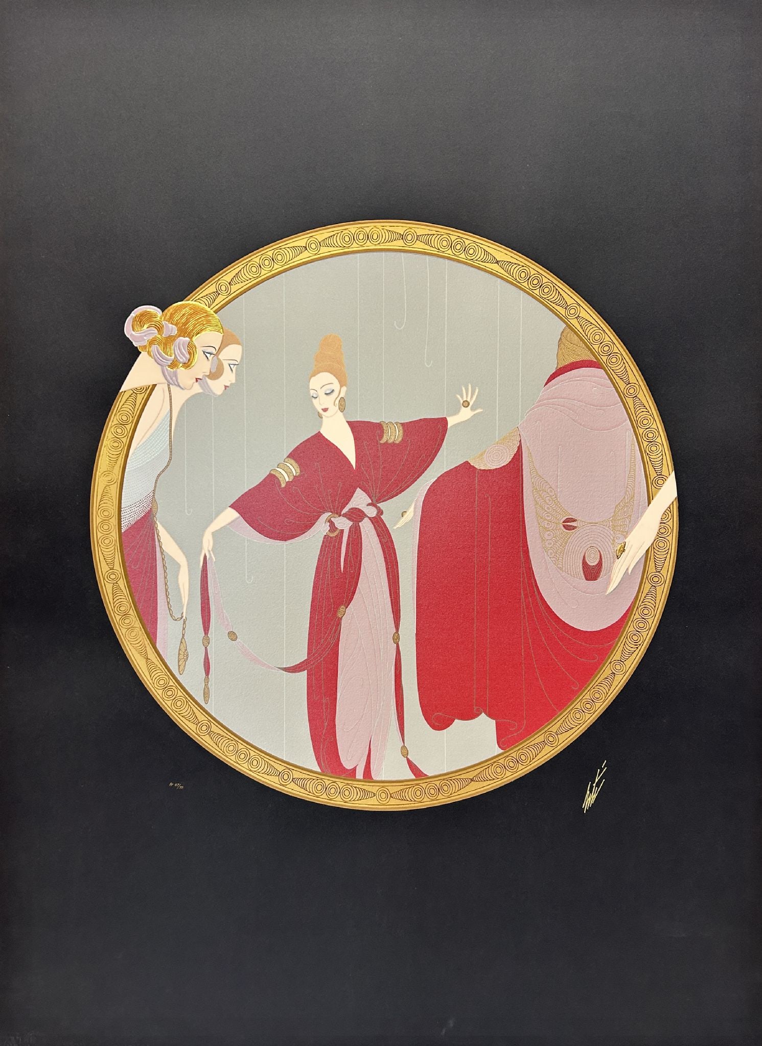Erte - The Looking Glass - 2