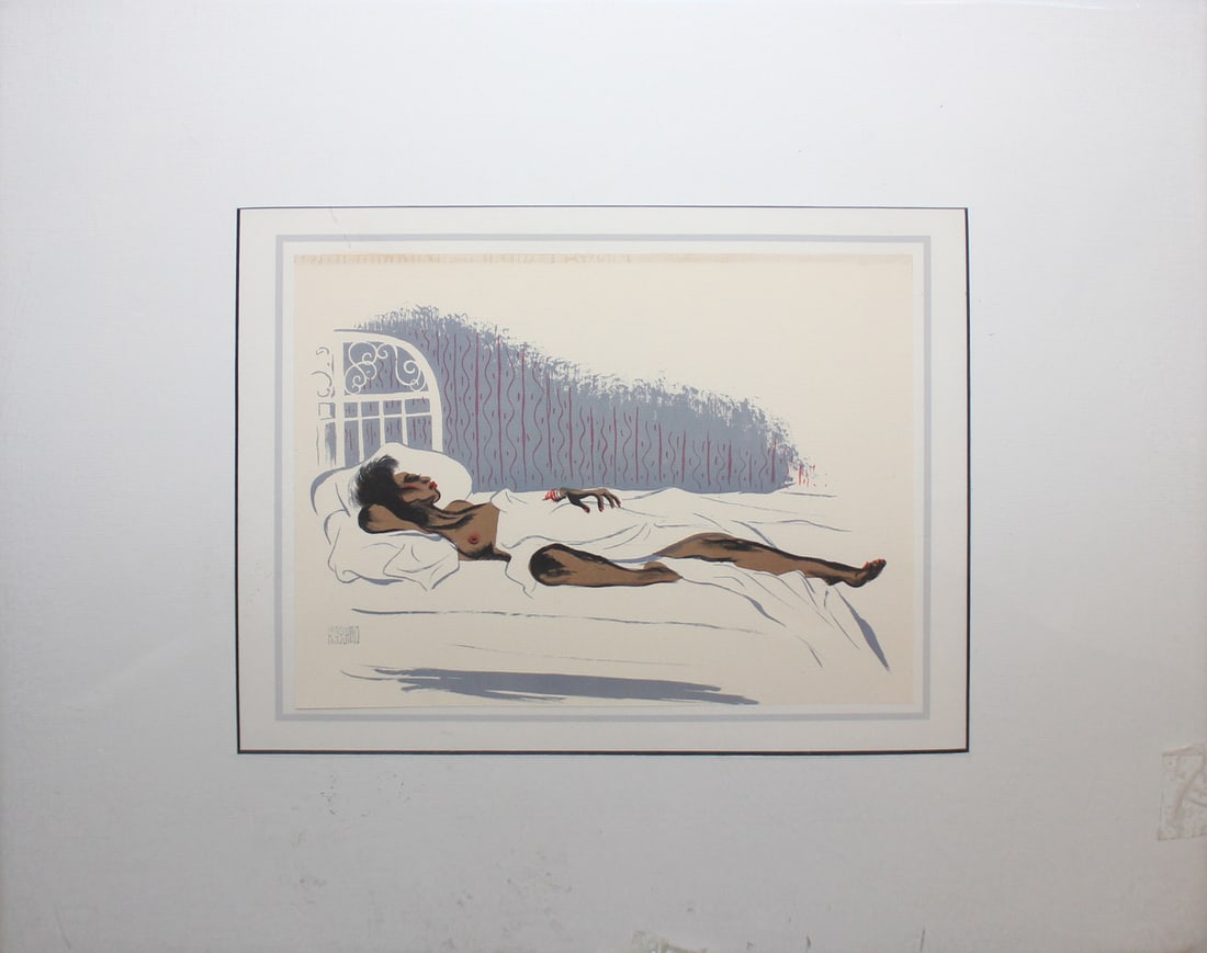 Al Hirschfeld "Cocoa Venus," from "Harlem" Portfolio (1 of 2)