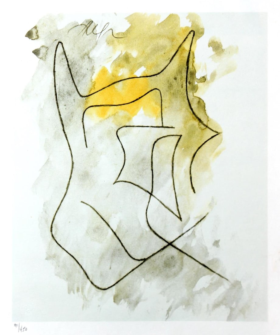 Jean Arp (After) - Tavola 1: Artist: Jean Arp (After) Title: Tavola 1 Year: 1961 Dimensions: 9.5in. by 12.5in. Edition: From the limited edition of 450 Publisher: Grafiche Milani Editrice e Societa Milano Suite: Tavola - 40