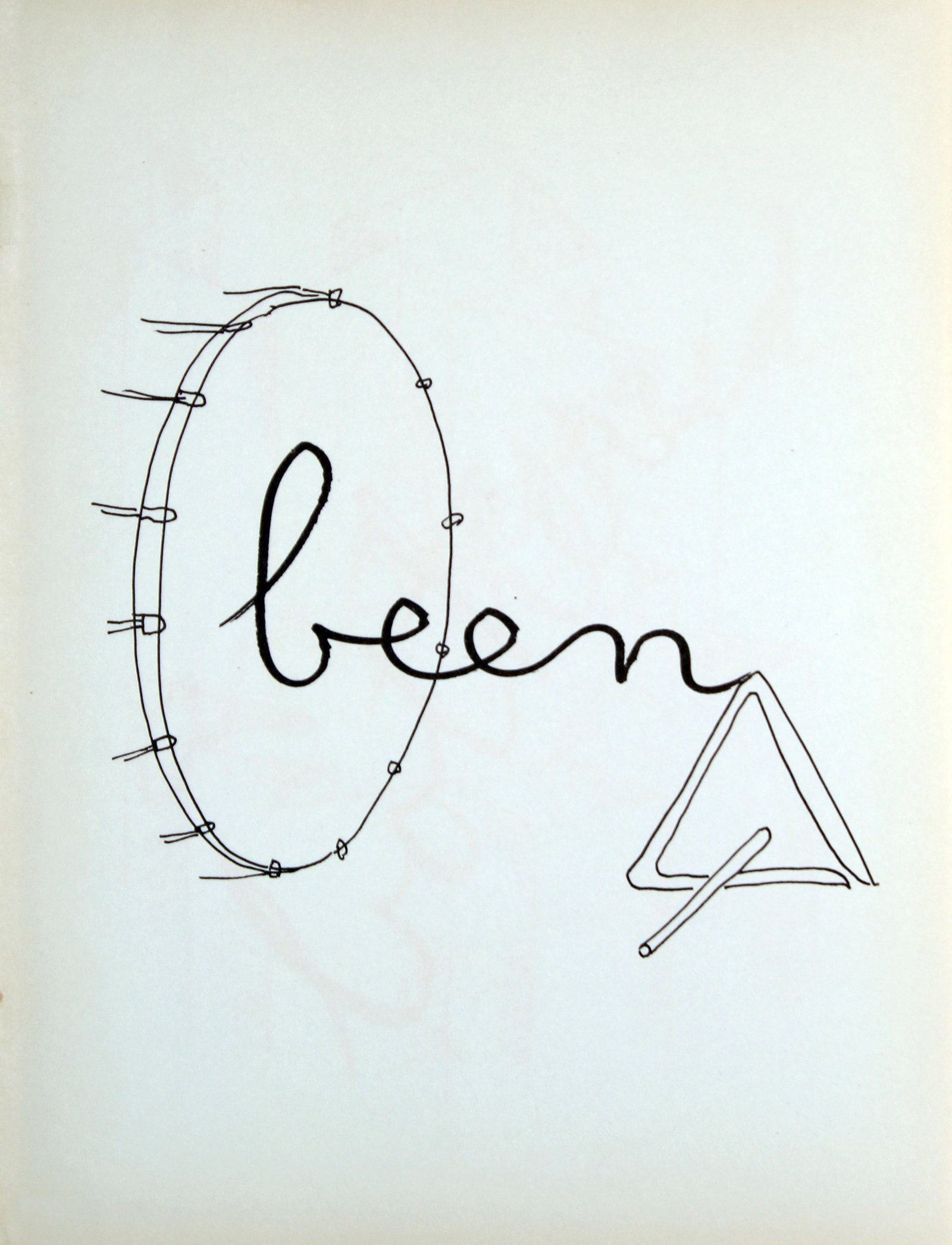 Man Ray - Been: Artist: Man Ray Title: Been Year: 1948 Dimensions: 11in. by 8.5in. Edition: 10 from the limited edition of 500 Publisher: Copley Galleries Beverly Hills Suite: