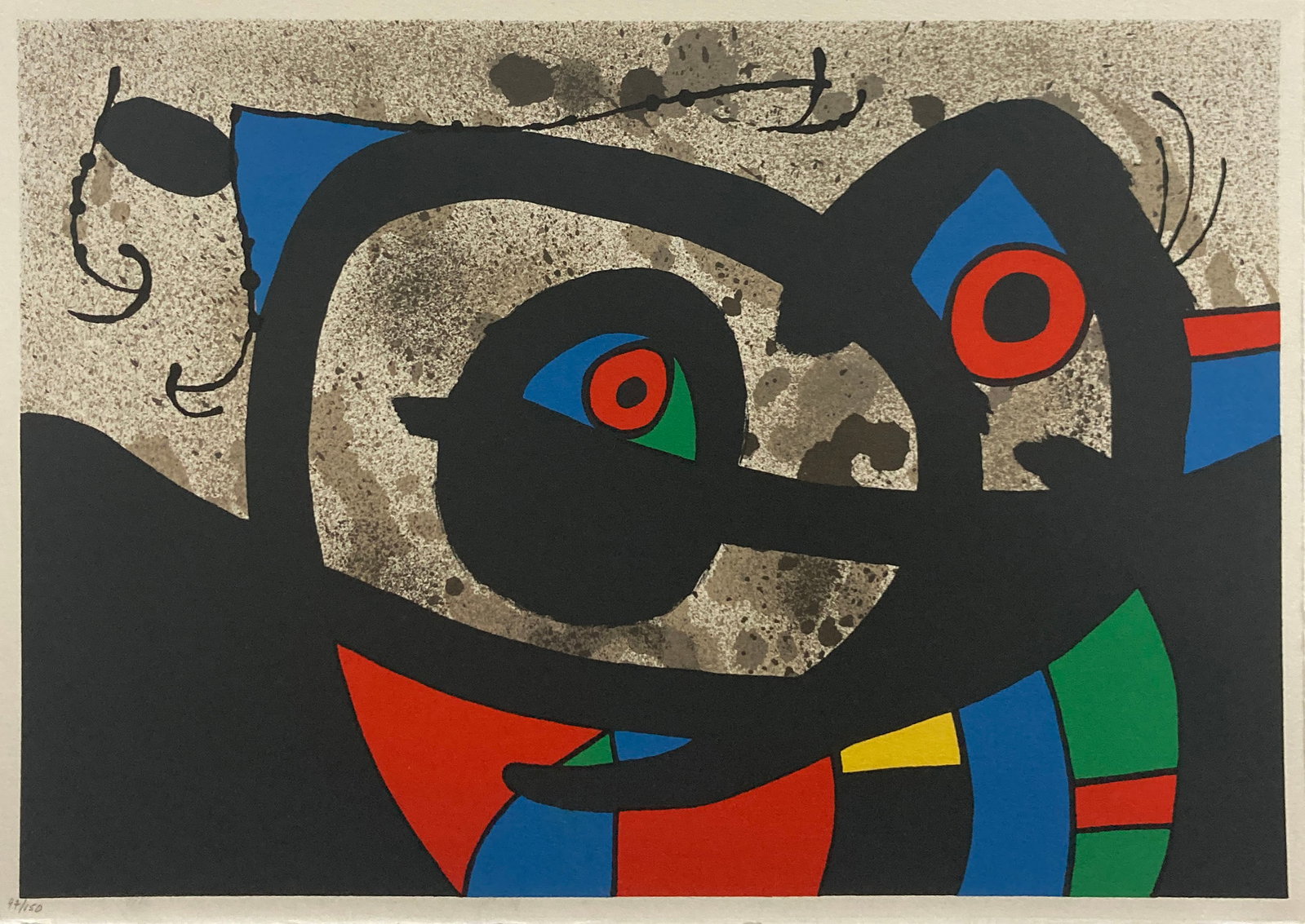 Joan Miro - Le Lezard aux Plumes d'Ord 9 (1 of 1)
