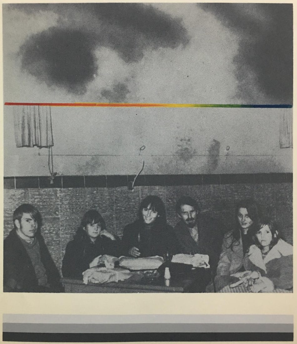 William Katz - A Wall: Artist: William Katz Title: A Wall Year: 1969 Dimensions: 9 1/2in. by 7 7/8in. Edition: Numbered from the Rare Limited Edition of 210 Publisher: Bouwerie Editions New York Suite: A Wall Medium: