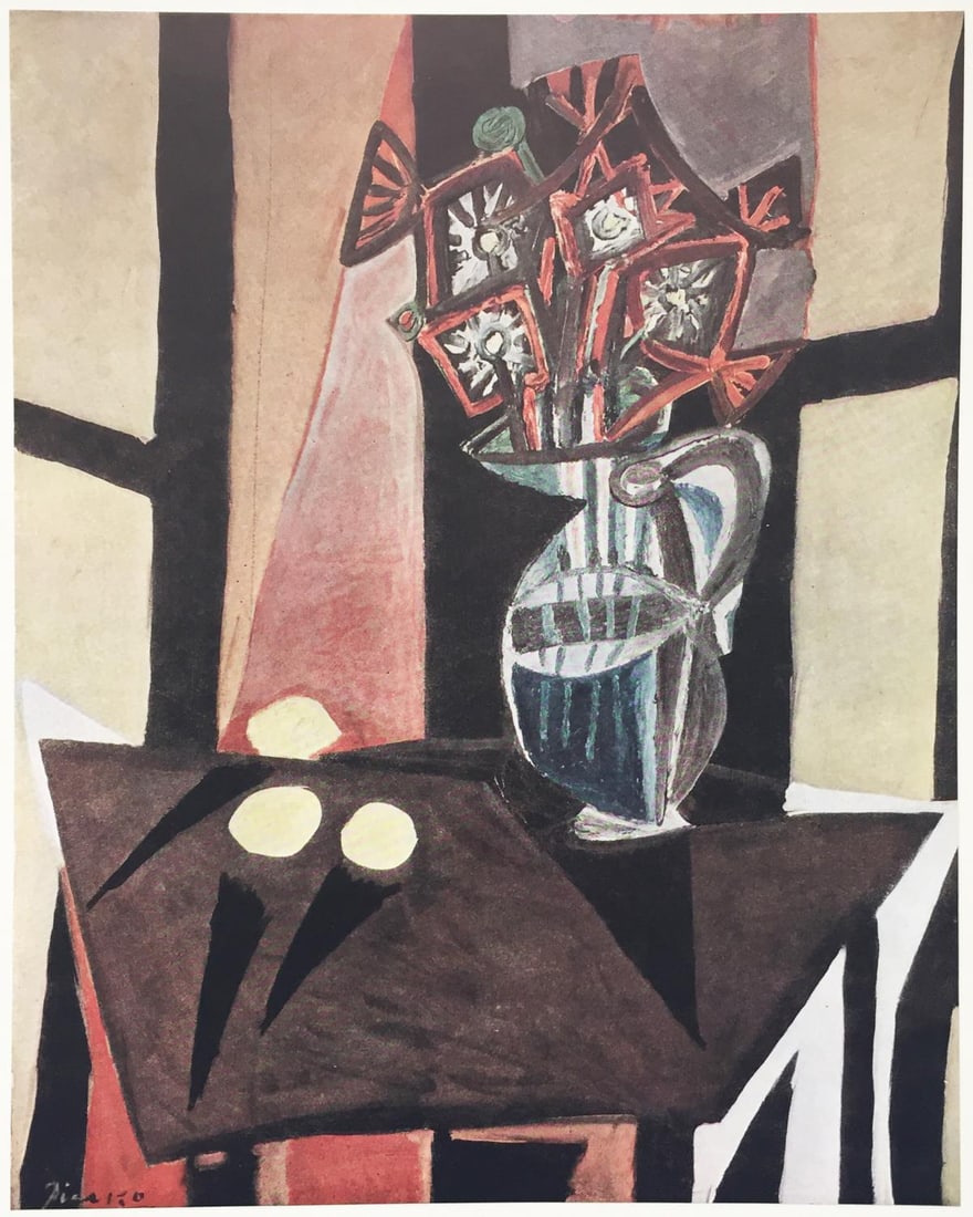 Pablo Picasso (After)- Nature Morte: Artist: Pablo Picasso (After) Title: Nature Morte Year: 1946 Dimensions: 14 3/4in. by 10 7/8in. Edition: From the Rare Limited Edition Publisher: Les Editions d