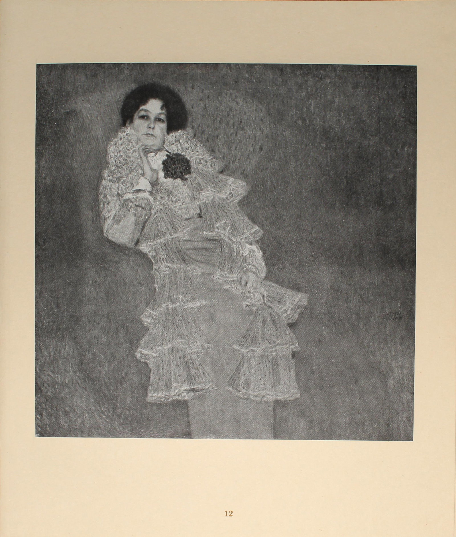 Gustav Klimt (After) - Bidnis der Frau Marie Henneberg (1 of 1)