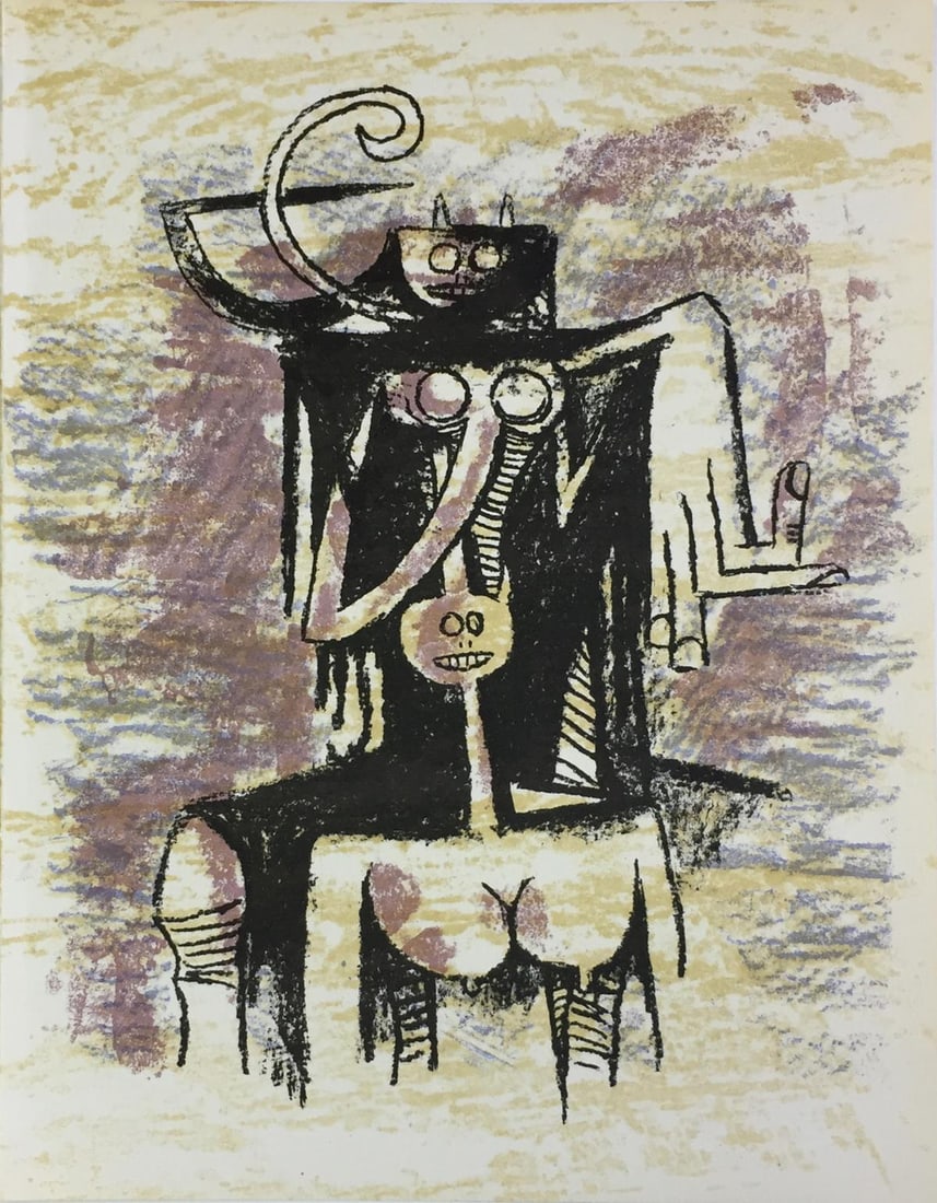 Wifredo Lam - Untitled: Wifredo Lam - Untitled