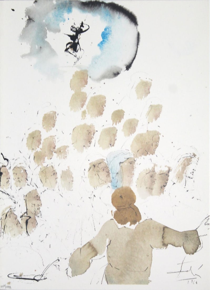 Salvador Dali - The Money Changers Thrown Out Of The (1 of 1)