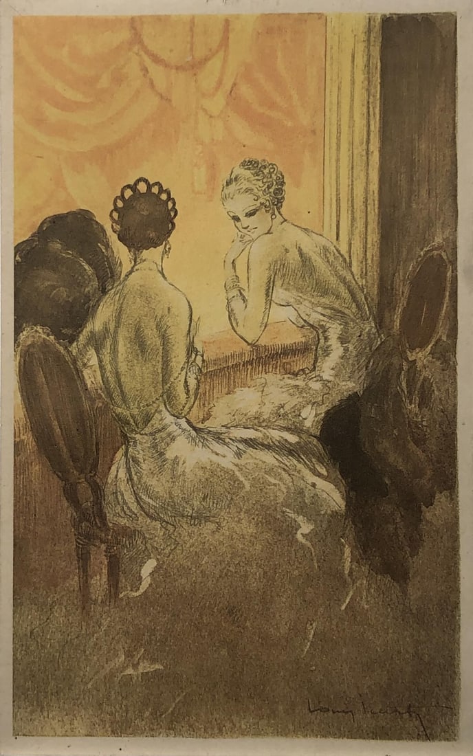 Louis Icart - Opera Program: Artist: Louis Icart Title: Opera Program Dimensions: 9 1/4in. by 6in. Edition: From the rare limited edition Medium: Offset Lithograph Condition: Excellent Signature Details: Plate signed Comes with