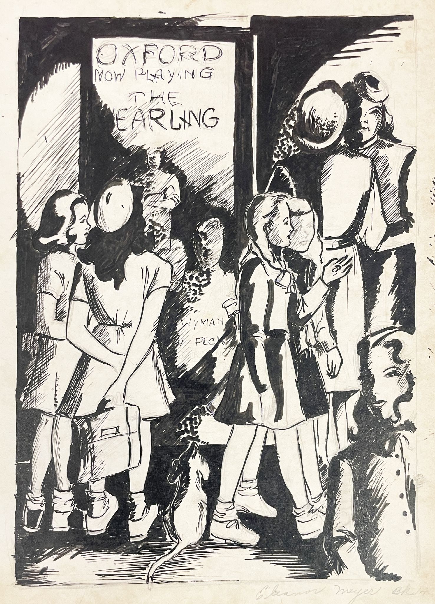 Eleanor Meyer - Untitled Original Drawing (1 of 2)