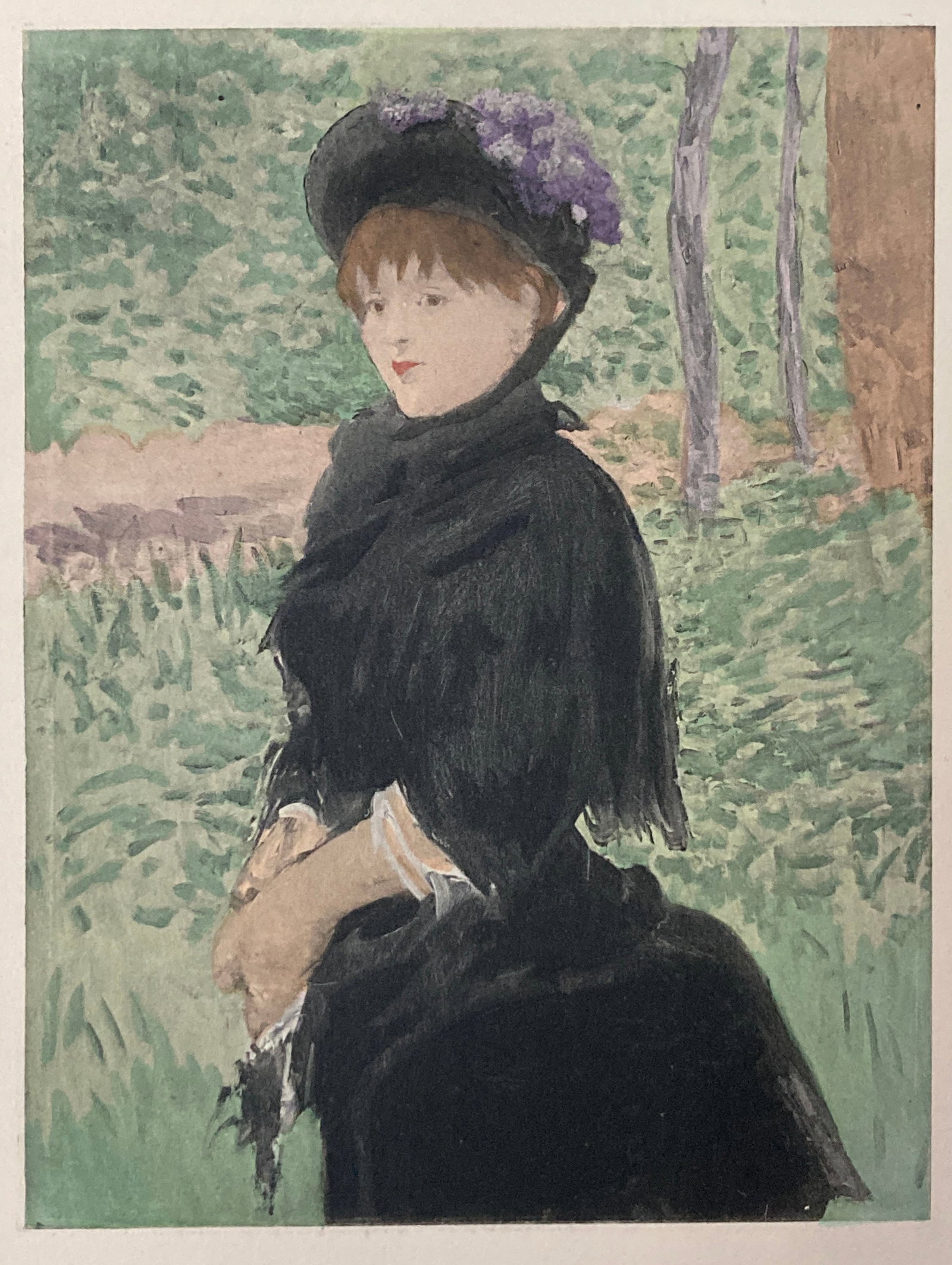 Edouard Manet - La Promenade (1 of 1)
