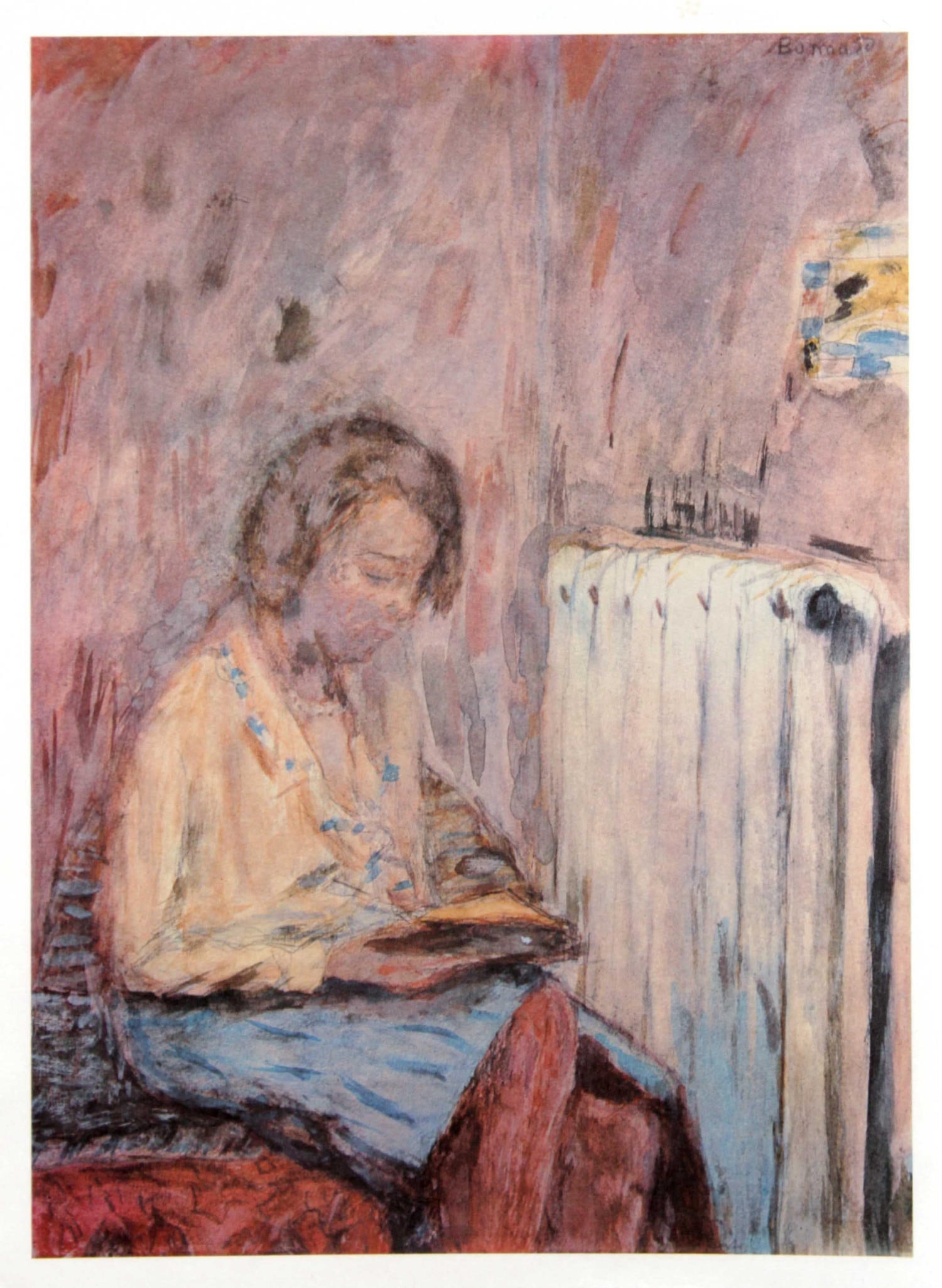 Pierre Bonnard (After) - Tavola 3: Artist: Pierre Bonnard (After) Title: Tavola 3 Year: 1908 Dimensions: 9.5in. by 12.5in. Edition: From the limited edition of 450 Publisher: Grafiche Milani Editrice e Societa Milano Suite: Tavola -