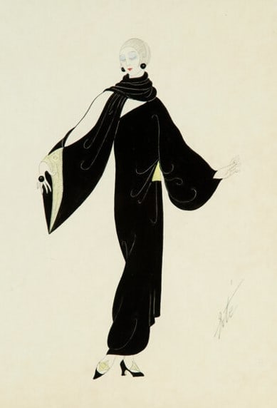 Erte - Woman in Fashion (1 of 1)