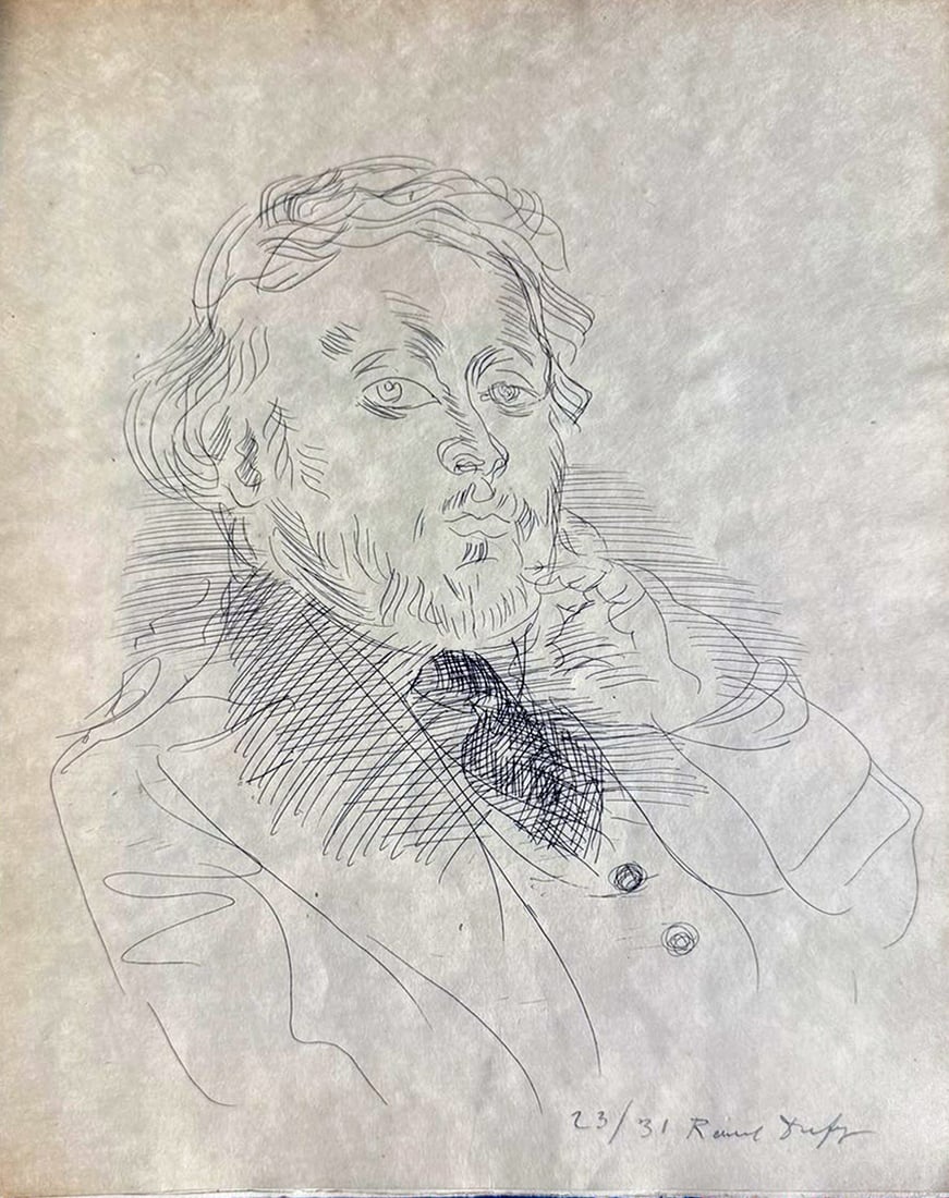 Raoul Dufy - Untitled Lithograph from ""Eloge De Raoul Dufy"" (1 of 1)