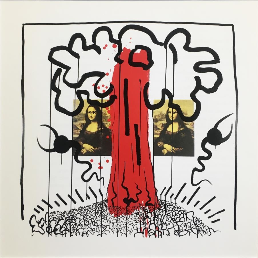 Keith Haring (After) - Apocalypse 1: Artist: Keith Haring (After) Title: Apocalypse 1 Year: 1988 Dimensions: 10 1/4in. by 10 1/4in. Edition: From the Rare Limited Edition Publisher: George Mulder Fine Arts Suite: Apocalypse Medium: